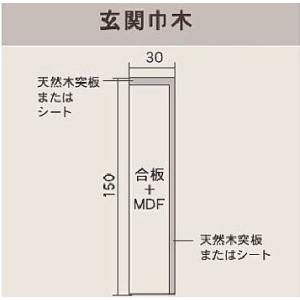 東洋テックス 3m玄関巾木 匠・彩 EY11 ...の詳細画像1