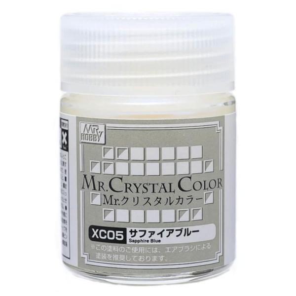 GSIクレオス Mr.クリスタルカラー サファイアブルー 18ml 模型用塗料 XC05