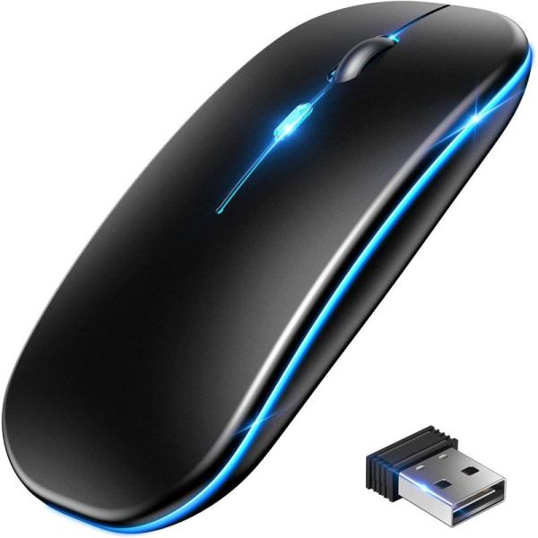 超薄モデル・極静音 bluetooth 無線 ワイヤレスマウス 薄型 軽量 USB 充電式 小型 7...