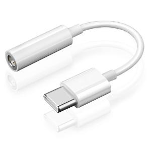 ALLVD For type-c イヤホン 変換 タイプc イヤホンアダプタ 3.5mm Aux usb-cオーディジャック 電話/音量調節｜toku00301