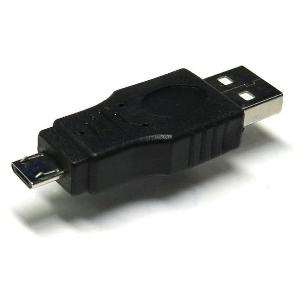 エスエスエーサービス microUSB変換コネクタ microUSB(オス) - USB・A(オス)...