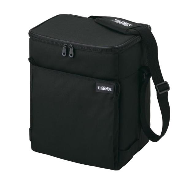 サーモス ソフトクーラー 15L オールブラック 保冷バッグ 5層断熱構造 折りたためてコンパクト ...