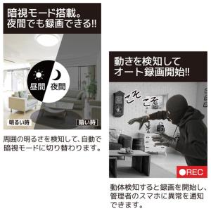 リモートライブカメラ 録画 再生 視聴 防犯カ...の詳細画像4