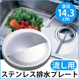 流し用ステンレス排水プレート 排水口 キッチン ホーロー 定形外郵便発送  /SP-207
