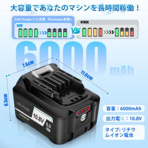 2個セット マキタ 10.8V バッテリー 互...の詳細画像2