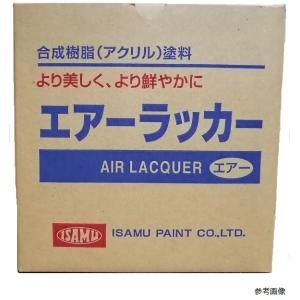 イサム塗料 ISAMU エアーラッカー 300ml ねずみ色 6本入 622-3060｜とくえもん