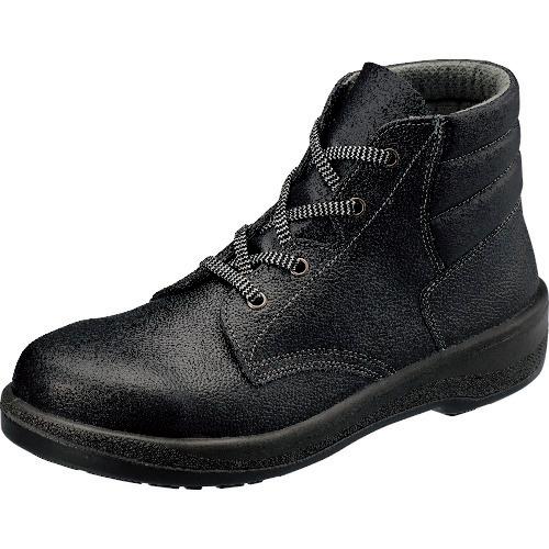 シモン　安全靴　編上靴　７５２２黒　２５．５ｃｍ　7522N-25.5