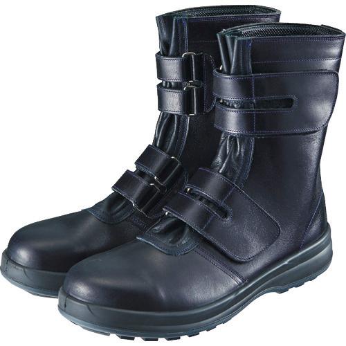 シモン　安全靴　マジック式　８５３８黒　２４．０ｃｍ　8538N-24.0