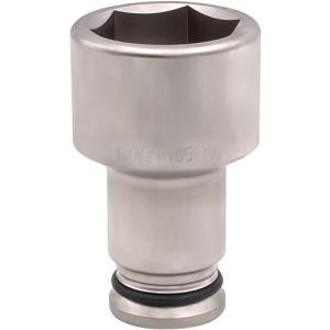 TONE トネ インパクト用超ロングソケット 対辺寸法65mm 差込角25.4mm 8NV-65L150