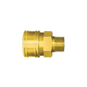 日東工器 TSPカプラ 真ちゅう製 ニトリルゴムSG NBR めねじ取付用ソケット 相手側Rc1 8TSM BRASS NBR ...