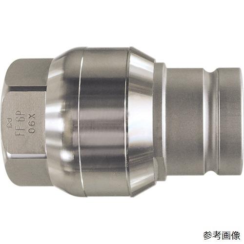 日東工器 フラットフェイスカプラFF型 相手側取付サイズR3/8 FF-3P STEEL NBR