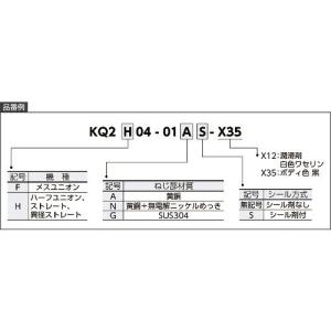 SMC ワンタッチ管継手 ハーフユニオン 8m...の詳細画像2
