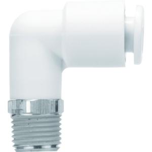 SMC 難燃性FRワンタッチ管継手 エルボユニオン 6mm 1/4 KRL06-02SW2