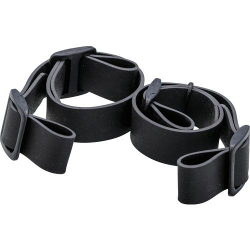 ジェントス GENTOS ヘッドライト用ラバーバンド リアバッテリーパイプ RHB02BK