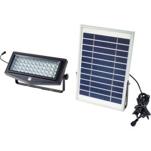 日動 ソーラーLEDセンサーライト セパレート式エコフラッシュ SOL-N12PIR-SEP-10M