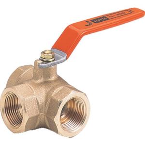 KITZ（キッツ）50A 2インチ 横形三方二面シートボールバルブ(Lポート