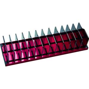 トラスコ中山 プレート式プライヤーホルダ 黒 TPH-300A-BK