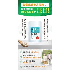 【調剤薬局オリジナル】 軟骨成分 P+ プロテ...の詳細画像2