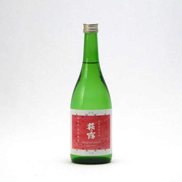 萩乃露 日本酒 特別純米 超辛口 赤ラベル 火入 720ml 福井弥平商店 萩の露 地酒 滋賀県高島...