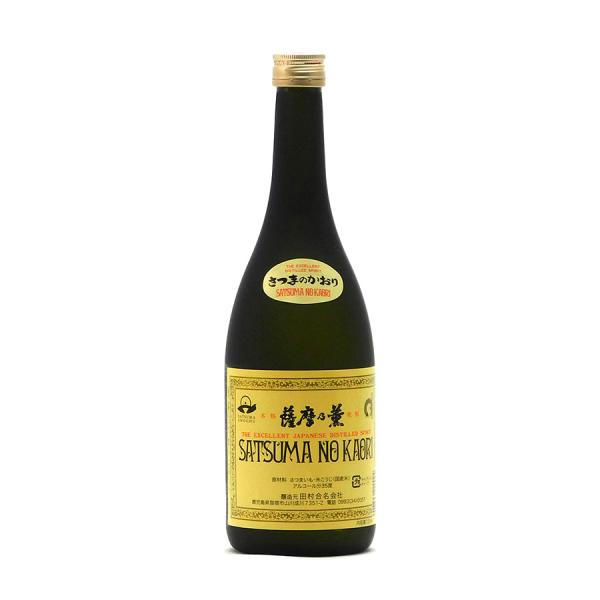 芋焼酎 薩摩乃薫 35度 720ml 田村合名会社 鹿児島県指宿市山川 薩摩の薫 純黒