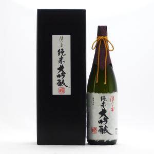 送料無料 日本酒 浪乃音 純米大吟醸 火入 1800ml 1800ml 浪乃音酒造 浪の音 地酒 滋賀県大津市本堅田 ギフト 歳暮 中元 父の日