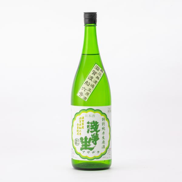 浅茅生 日本酒 特別純米 滋賀渡船6号 60%精米 生原酒 720ml 平井商店 あさぢお 地酒 滋...
