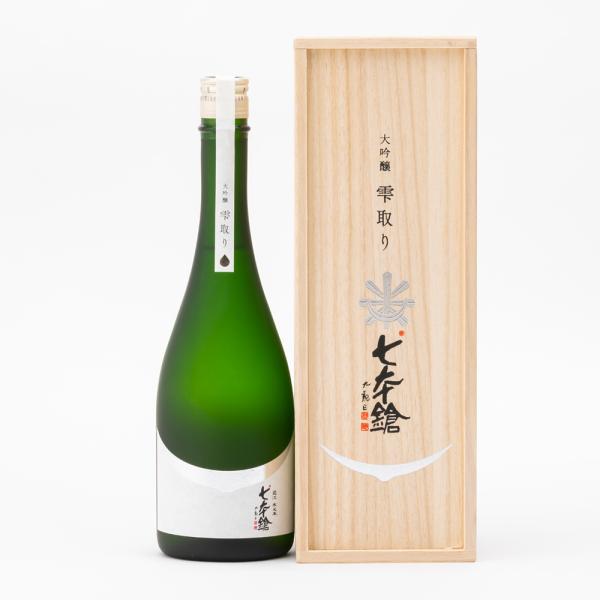 七本鎗 七本槍 日本酒 大吟醸 山田錦 40%精米 雫取り 木箱入り 1回火入 720ml 冨田酒造...