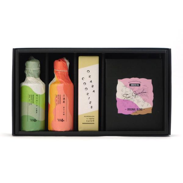 お福わけセット【甘美】 紅茶+おからクッキー+とくりやKOBIN180ml 2本 モンスーン 三連星...