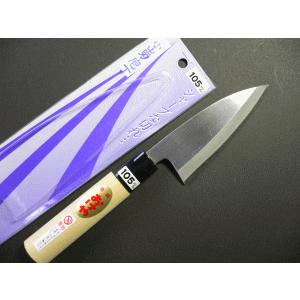 おけや 小出刃包丁（ステンレス）両刃105ｍｍ