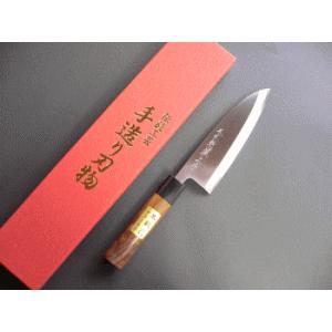 ステンレスゴールド 出刃包丁 150mm「三木特撰上作」 TD405A : 三木