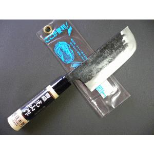 光山作黒打収穫包丁（両刃）135ｍｍＨＴ-8103