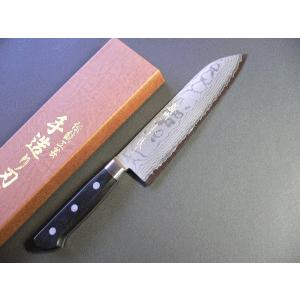 多層鋼ステンレス三徳包丁165mm 口金付 「播州三木上作」 TT107A  