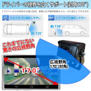 9インチ バックミラーモニター バックカメラセ...の詳細画像3