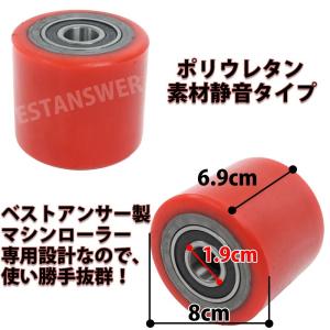 マシンローラー 交換用タイヤ ベストアンサー社...の詳細画像3