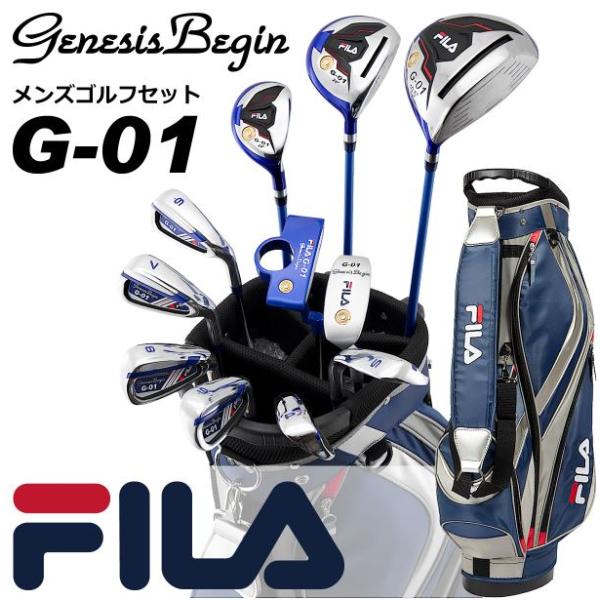 FILA GOLF メンズ ゴルフクラブ１1本セット FL-G01-TF キャディバッグ付