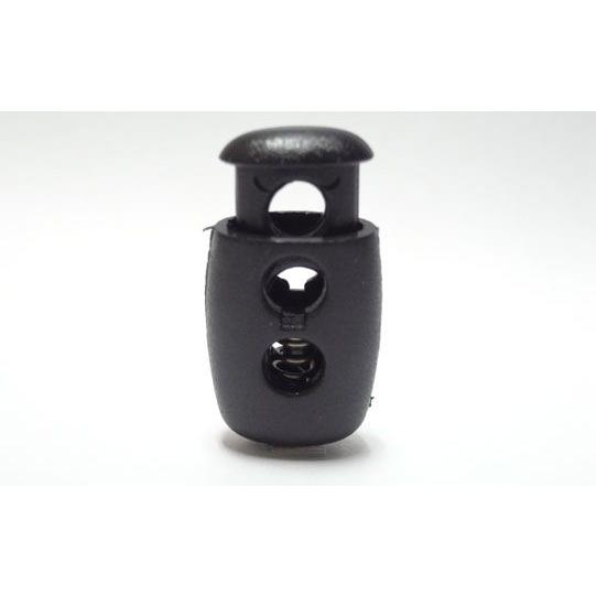 Due emme Fv2 プラスチック コードストッパー  直径約5mm用  2つ穴タイプ  コード...