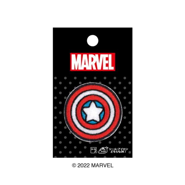 パイオニア　ワッペン　MARVEL　マーベル　キャプテン・アメリカ（ML450ML26）