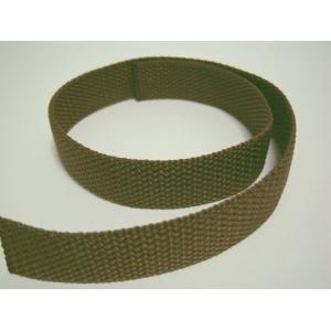 PPベルト col.11ブラウン 1.6mm厚 20mm巾　50cm単位切り売り