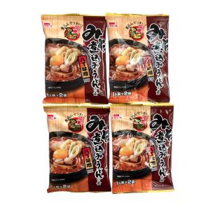 イチビキ 名古屋の味 みそ煮込みうどんの素 1人前×2入 4袋セット 名古屋めし 味噌煮込み｜tokusurube