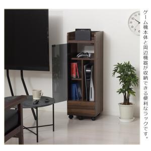 ゲーム機ラック キャスター付き 日本製 完成品...の詳細画像2