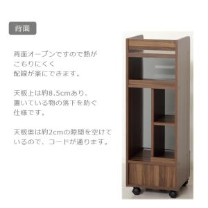 ゲーム機ラック キャスター付き 日本製 完成品...の詳細画像5