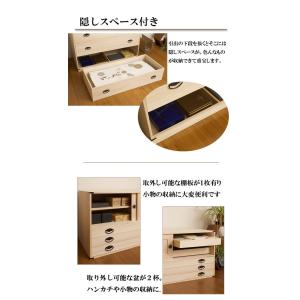 桐たんす6段と上置桐たんす3段のセット 国産 ...の詳細画像3