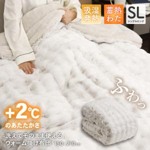 プラス2℃のあたたかさウォーム掛け布団 プレミアムタイプ シングル