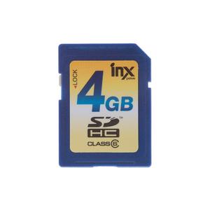 inxJAPAN　SDHCカード4GB　 INX-SDHC04GC6｜tokutokutokiwa