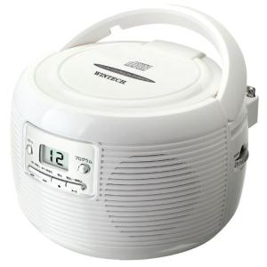 WINTECH（ウィンテック）CDラジオ　KC-120A(WH) ホワイト