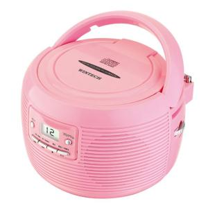 WINTECH（ウィンテック）CDラジオ　KC-120A(P) ピンク