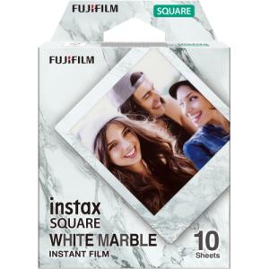 富士フィルム チェキスクエア用フィルム　インスタントカラーフィルム instax SQUARE ホワイトマーブル｜tokutokutokiwa