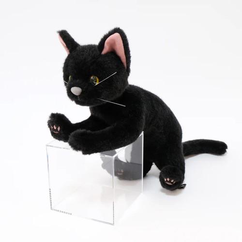 Cuddly カドリー チビ松 黒 ミスチーフ(約30cm 約200g) 猫ぬいぐるみ【日本製】
