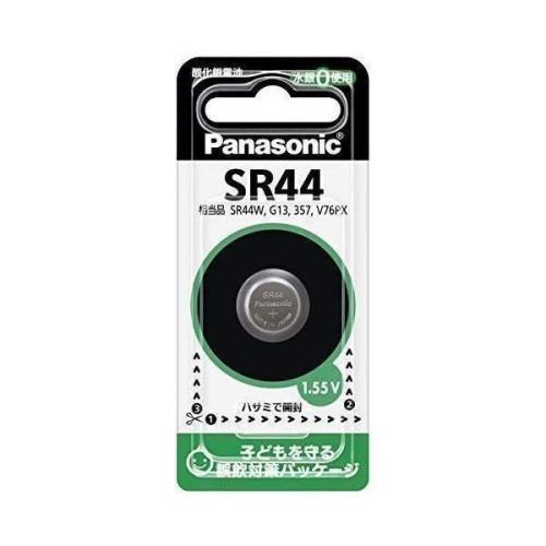 Panasonic パナソニック 酸化銀電池 SR44P（SR-44P）4902704241665