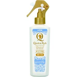 Quick & Rich ブラッシングトリートメント 愛犬用 リフレッシュサボン 200ml｜tokutokutokiwa